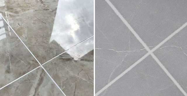 淺灰地磚最佳美縫顏色可以這么選，美爆了