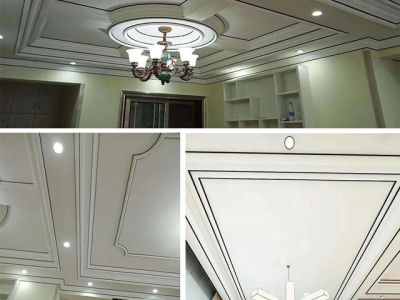 石膏線、吊頂配美邊線，好看不止一點(diǎn)點(diǎn)！